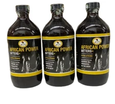 African Power Bitters All Natural (Pack of 3) -16 oz. Bottle