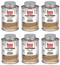 Oatey 30750 4 Oz. Clear Pipe Primer  Cleaner- Pack of 6