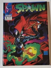 Spawn 1 comic Refrigerator Magnet 2" by 3" Image