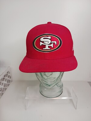 49ers hat 7 3/8 new Era NFL 59FIFTY Red Unisex Baseball Hat Cap