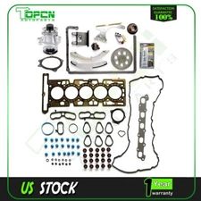 Head Gasket Set Timing Chain Kit Water Pump For 2006-2006 Hummer H3 3.5L