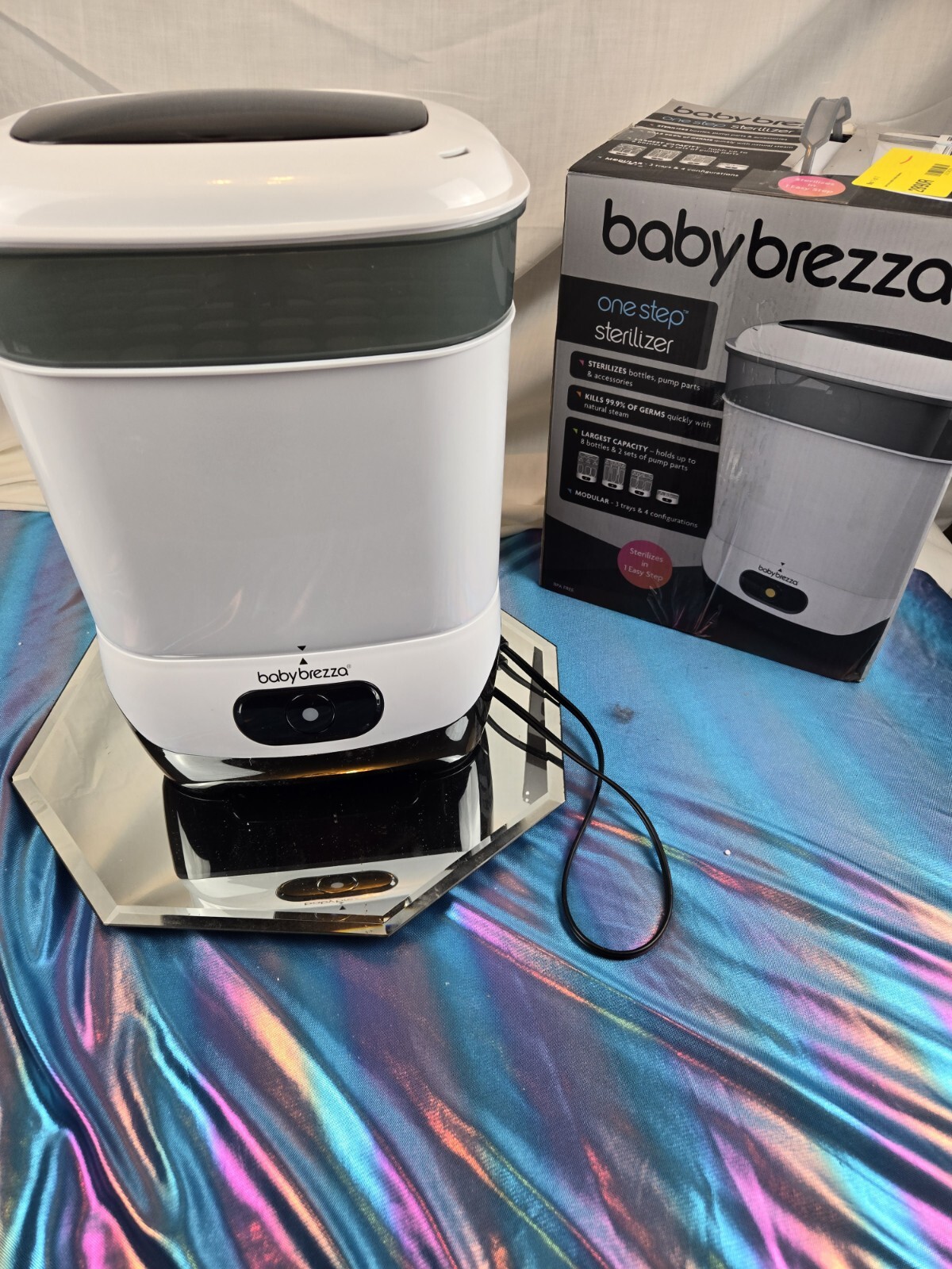 Baby Brezza One Step Electric Sterilizer White INSTITUTO