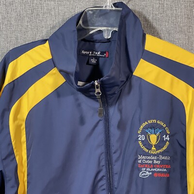 Sport Tec Mens L Windbreaker  Jacket Mercedes Sailfish Championship 2014 MS54