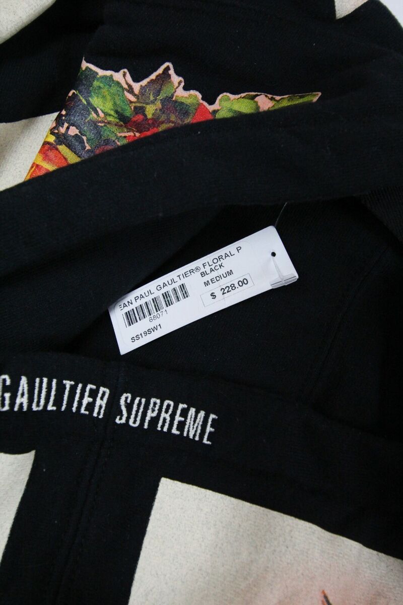 Supreme x Jean Paul gaultier Floral Hoodie | eBay Supreme x Jean Paul gaultier Floral Hoodie | eBay