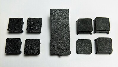 Plastic Feet Rubber Button Screw Cap Cover Replacement for PS3 Slim US Seller