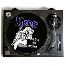 MISFITS Turntable Slipmat for Vinyl Records 12" DJ Slip Mat samhain danzig punk