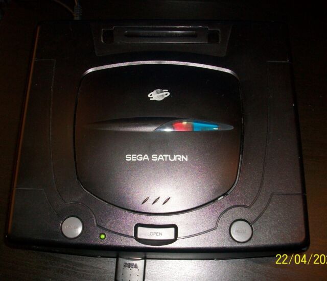 Sega Saturn mk two 2 Video Game Console Plus 1 Game & 1 Original controller