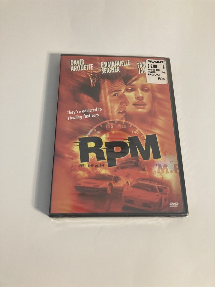 RPM DVD Full Screen David Arquette 1997 Movie (NEW/SEALED