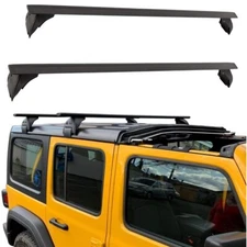 Roof Rack Cross Bar Trail Rail Platform Cargo Ladder for Jeep Wrangler Gladiator