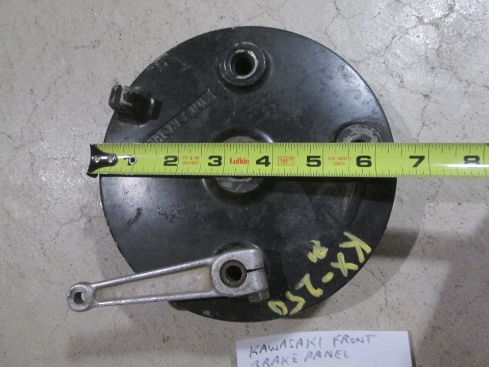 MONTAJE PLACA FRENO DELANTERO KAWASAKI KX250 / KX420 / KDX250 / 400 41035-1002 Foto 2 de 4