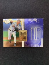 1998 SPx Radiance Power Passion Baseball Card #212 John Smoltz 1955/3500