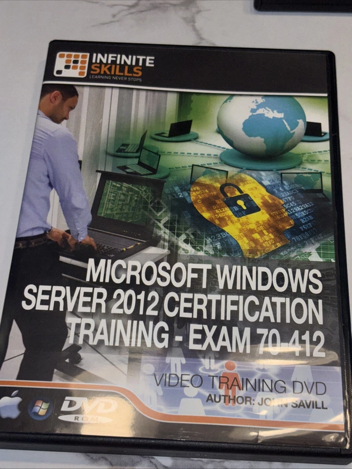 Infinite Skills DVD Microsoft DVD Set Lote Certificaciones. Servidor Exams NM 2012 Foto 3 de 4