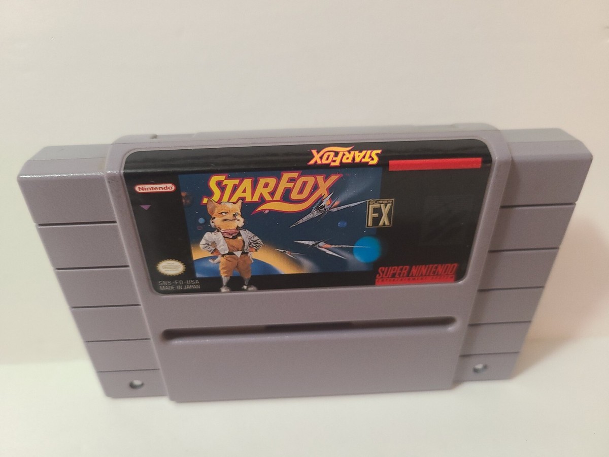 StarFox Star Fox (Super Nintendo, 1993) - Very Nice Label
