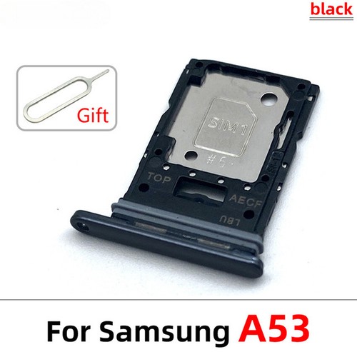 SD Card Tray SIM Card Tray Adapter Dual Card Slot for Samsung A72/A23/A53 5G 20X - Photo 8 sur 28