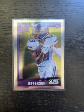 2020 Chronicles Score Justin Jefferson RC #449 Minnesota Vikings Rookie