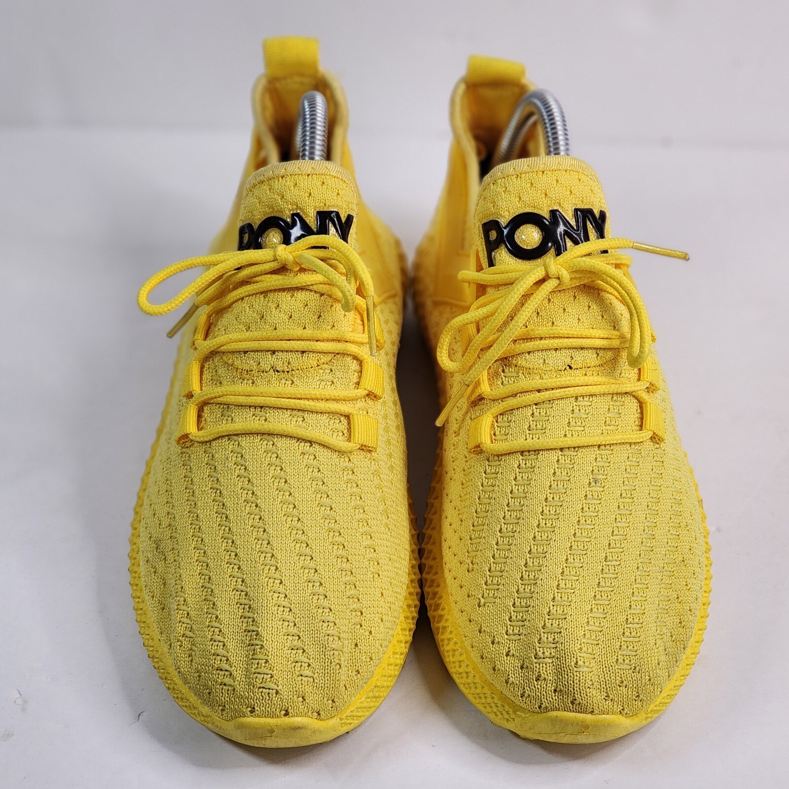 Scarpe comode sportive casual pony PP2 tempo donna giallo tomaia in tessuto