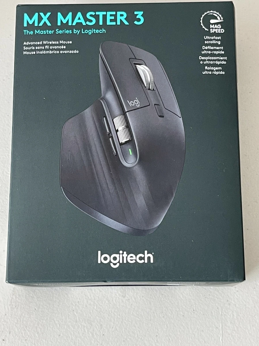  Logitech MX Master 3 Advanced Wireless Mouse : Electronics