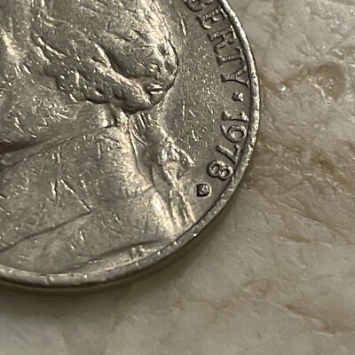 ★通電確認済み★ミニカム GIANT-700 iii ＋EQC2400#1435 1978 D Jefferson Nickel Filled in mint mark RPM DDO Actual Coin