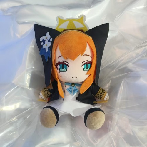 20CM Anime Blue Archive Sunaookami Shiroko Cotton Doll Sitting Collect Ornament - Picture 17 of 28
