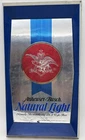 VTG Anheuser-Busch Natural Light Beer Advertising Sign 17 X 9 1/4”-USED #2