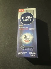 Nivea Men Age Defense Advanced Face Serum For Dark Sports With Thiamidol 1 fl oz