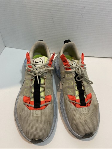 Nike Crater Impact Light Bone Black Mens Size 9 Casual Hiking Jogging Shoes - Picture 3 of 10