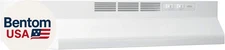 413001 Non-Ducted Ductless Range Hood with Lights Exhaust Fan for under Cabinet,