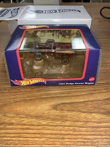 Hot Wheels RLC Exclusive Dodge Power Wagon Pickup Truck - Red (GXJ19)