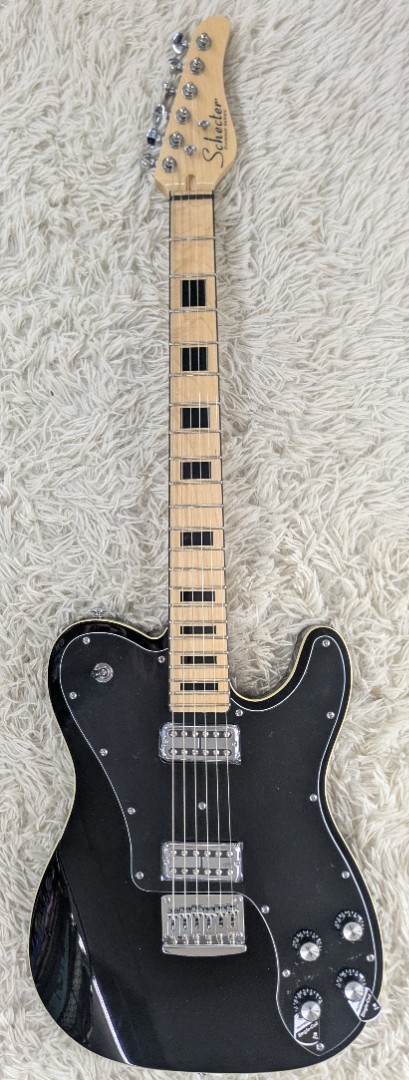 Schecter 2145 6-String T-Style RH PT Fastback Electric Guitar Gloss Black 127890₽