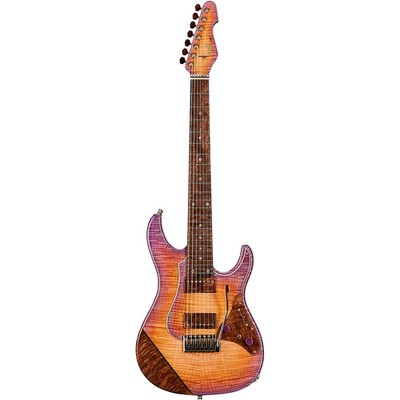 ESP Snapper CTM-7 Electric Guitar Purple Yellow Sunburst | eBay