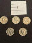 Mercury Dimes BU (5)￼