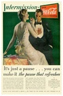 🎩🍾 Intermission Coca-Cola Vintage Ad - 1930s Glamour - 24x36” - Retro