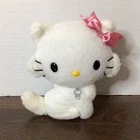 Charmmy Kitty Pink Bow 6" Plush Doll 2008 Sanrio Hello Kitty Toy Island