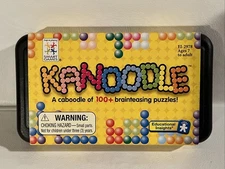 Educational Insights Kanoodle Brain Teaser Twisting 3D 200 Puzzle Game Complete