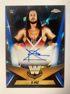 2025 Topps WWE Chrome Legends X-Pac Auto Autograph Card LCA-XP
