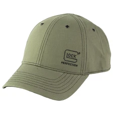 Glock AS10079 1986 Ripstop Hat Perfection Logo Adjustable Snapback Cap, OSFA