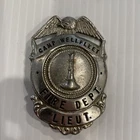 WW2 Era Camp Wellfleet Military Fire Dept Badge Massachusetts Obsolete
