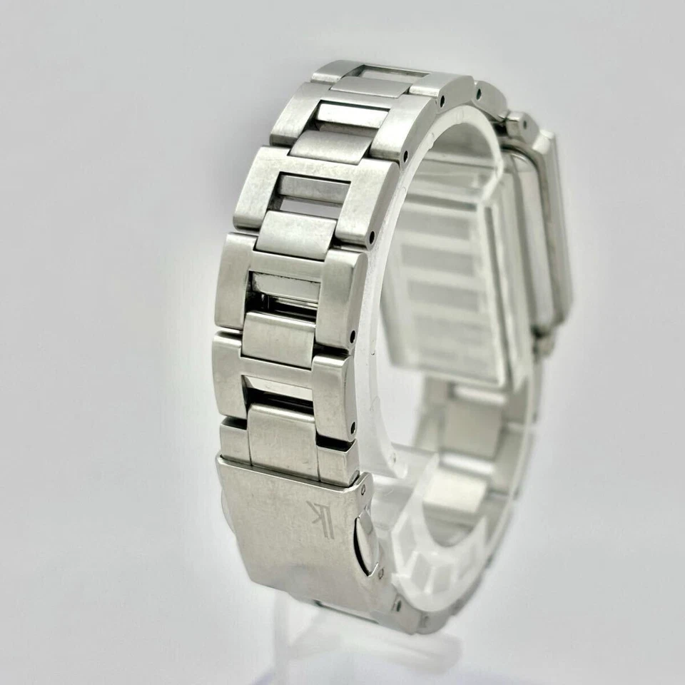 Reloj de vestir de cuarzo rectangular plateado Japón SEIKO LUKIA 1N01-0JP0 para mujer Foto 4 de 4