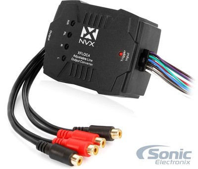 Open Box, Great - NVX XFLOC4 4-Channel 160W Adjustable Line Output Converter