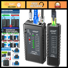 Network Cable Tester for RJ45 RJ11 RJ12 Cat5 Cat6 Cat7 Ethernet LAN Tool