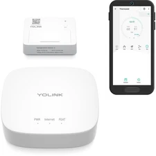 Smart Garage Door Sensor, YoLink 1/4 Mile World's Longest Range Wireless Gara...
