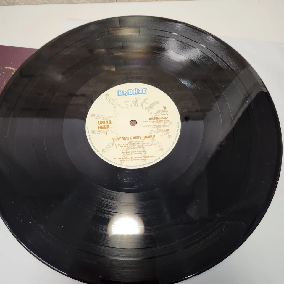 Uriah Heep  - ...Very 'Eavy ...Very 'Umble  - Vinyl LP   Excellent Condition Foto 4 de 4
