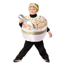 Kids Bowl of Cereal with Spoon Costume - Morris Costumes