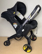 Doona+ Convertible Doona Nitro Black Infant Stroller