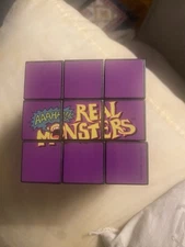AAHH!!! REAL MONSTERS PUZZLE CUBE Rubix Cube from Nick Box Nickelodeon Rare