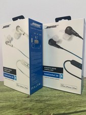 NEW BOS E QUIETCOMFORT 20 EARBUDS NOISE CANCELLING HEADPHONES FOR IOS  ANDROID