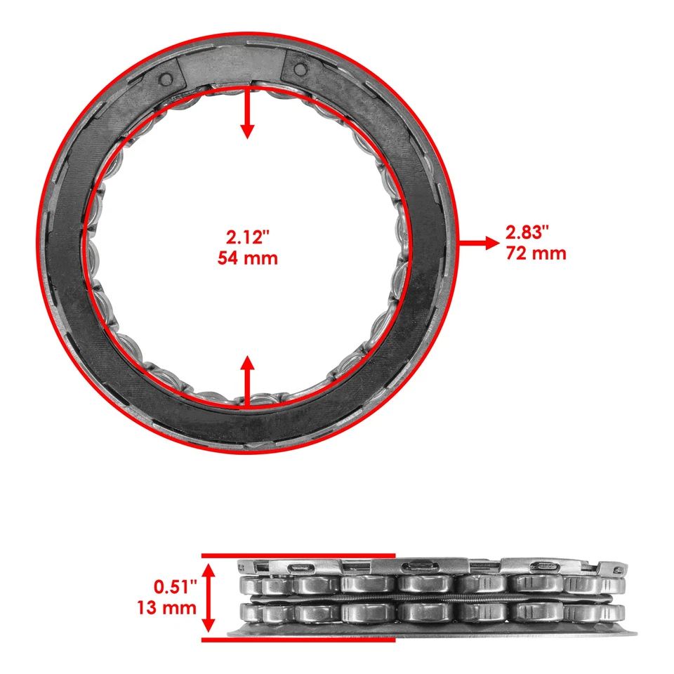 Starter Clutch One Way Bearing for Aprilia Mana GT 850 2010 2011 2012 2013-2016 Foto 2 de 4