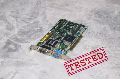 PCI Graphics Card Matrox MGA Millennium 2MB MGA-MIL/2/SI (MGA-2064W)576-06 REV.B