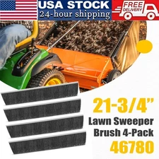 46780 Lawn Sweeper Brush 21” for Agri-Fab 42” Tow Behind Lawn & Leaf Sweeper 4PC
