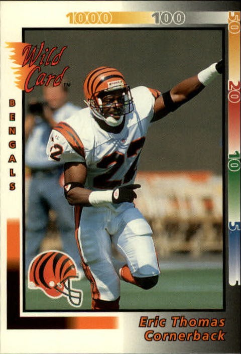 1992 Wild Card #429 Eric Thomas - FB